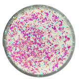 Pink iridescent opal polyester glitter for art, body, nails and more - PDB Creative Studio