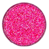 Hot pink custom glitter mix for art, body, nails and more - PDB Creative Studio