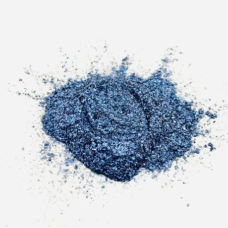 BLUE GLITTER MICA PIGMENT POWDER