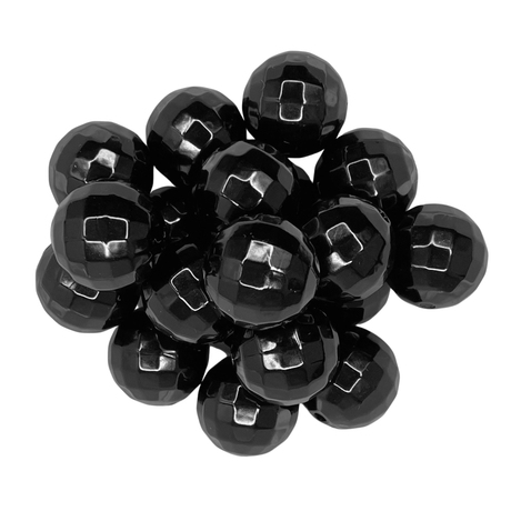 BLACK DISCO 20mm - BEADS 