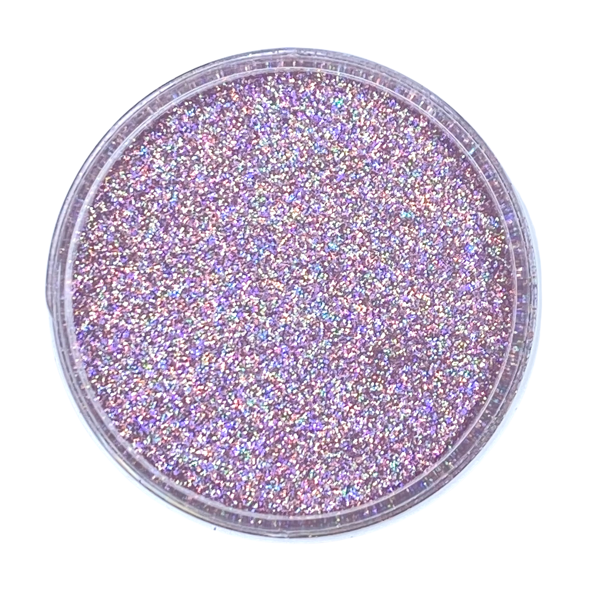 lavender super holographic polyester glitter for body, nails, art and more - PDB Creative Studio