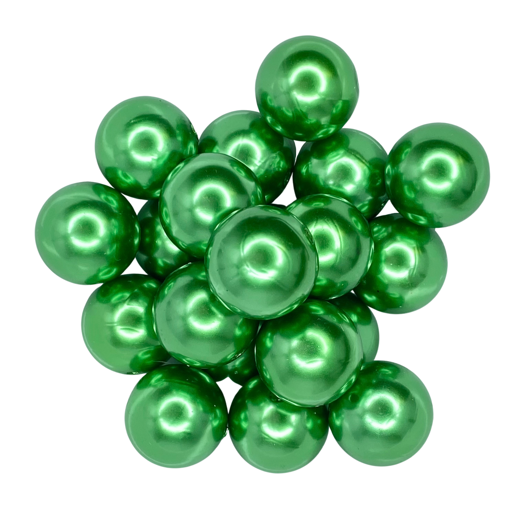 GREEN PEARL 20mm - BEADS 