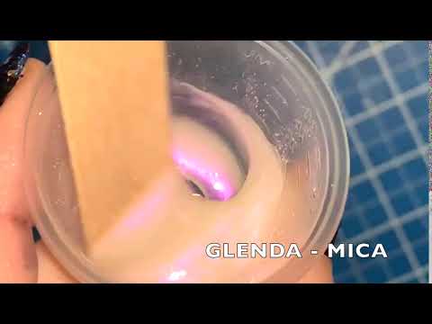 PURPLE INTERFERENCE MICA PIGMENT POWDER