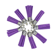 LT. PURPLE / SILVER TASSELS - TASSELS 