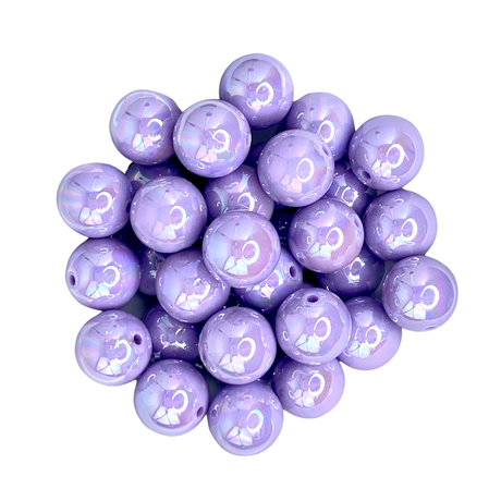 PURPLE PEARL 20mm - 11118 BEADS 