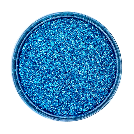 royal blue polyester glitter for art, body, nails and more - PDB Creative Studio