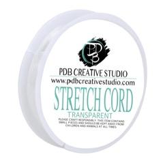 TRANSPARENT STRETCH BEAD CORD - 11127 Beads 